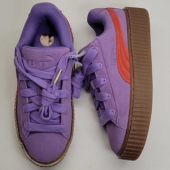 NWOB FENTY x PUMA Creeper Phatty Lavender Burnt Red Size US 8 - Picture 2 of 16